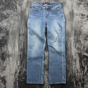 Levi's 529 Curvy Bootcut Jeans Womens 6 Medium Blue Stretch Denim
